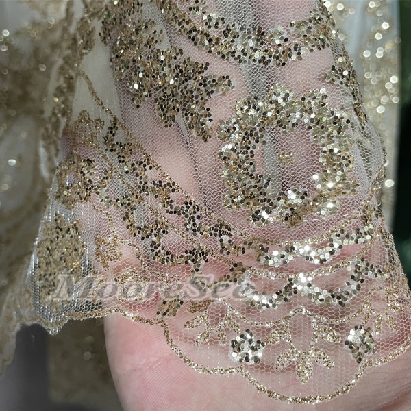 Boho Gold sparkly Shiny glitter Wedding Veil Vintage Veil with comb 2 Tier Cathedral Veil for Bride fingertip Veil Chapel veil Custom veil