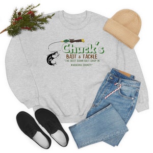 Grumpy/Grumpier Old Men Movie Chuck's Bait Shop Unisex Heavy Blend Crewneck Sweatshirt