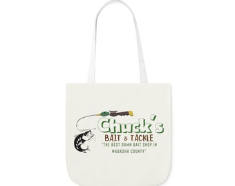 Grumpy Old Men Movie Quotes Chucks Bait Shop Wabasha County Minnesota Midwest Gifts Canvas Tote Work Bag Purse Travel Men Women Unisex