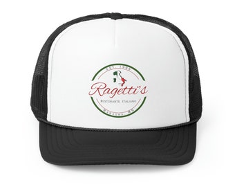 Grumpier Old Men Movie Hat Ragettis Italian Restaurant Trucker Cap