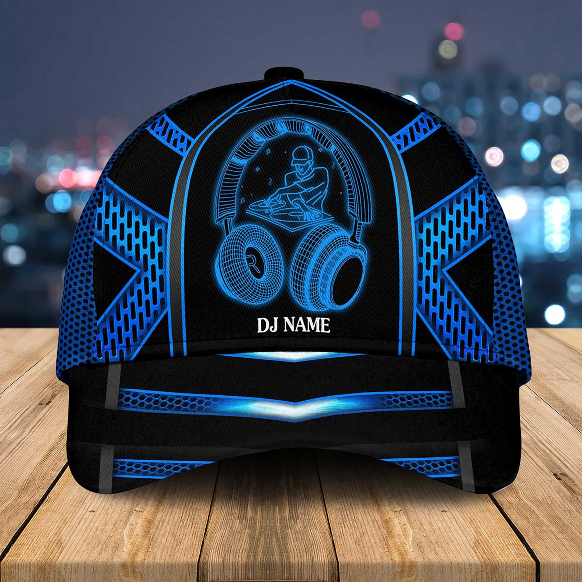 Custom Name DJ Cap Personalized DJ Gifts for Him DJ Lover Etsy