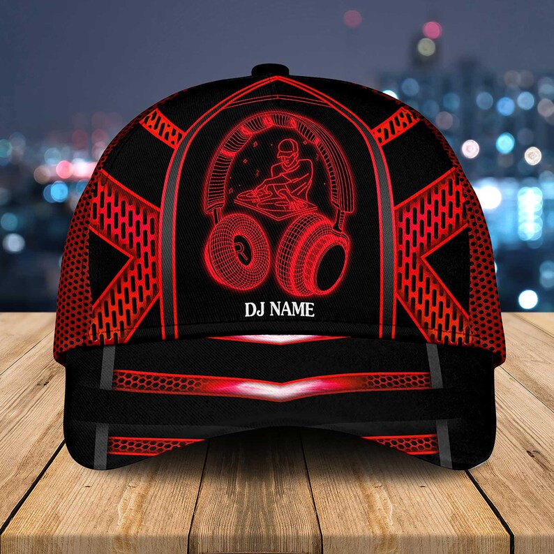 Custom Name DJ Cap Personalized DJ Gifts for Him DJ Lover Etsy