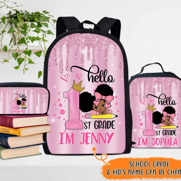 Girl Bookbag Etsy