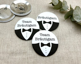 JGA Button | Team Groom | 59mm | Bachelor party | JGA Pin | Bachelor party men | jga men | jga decoration