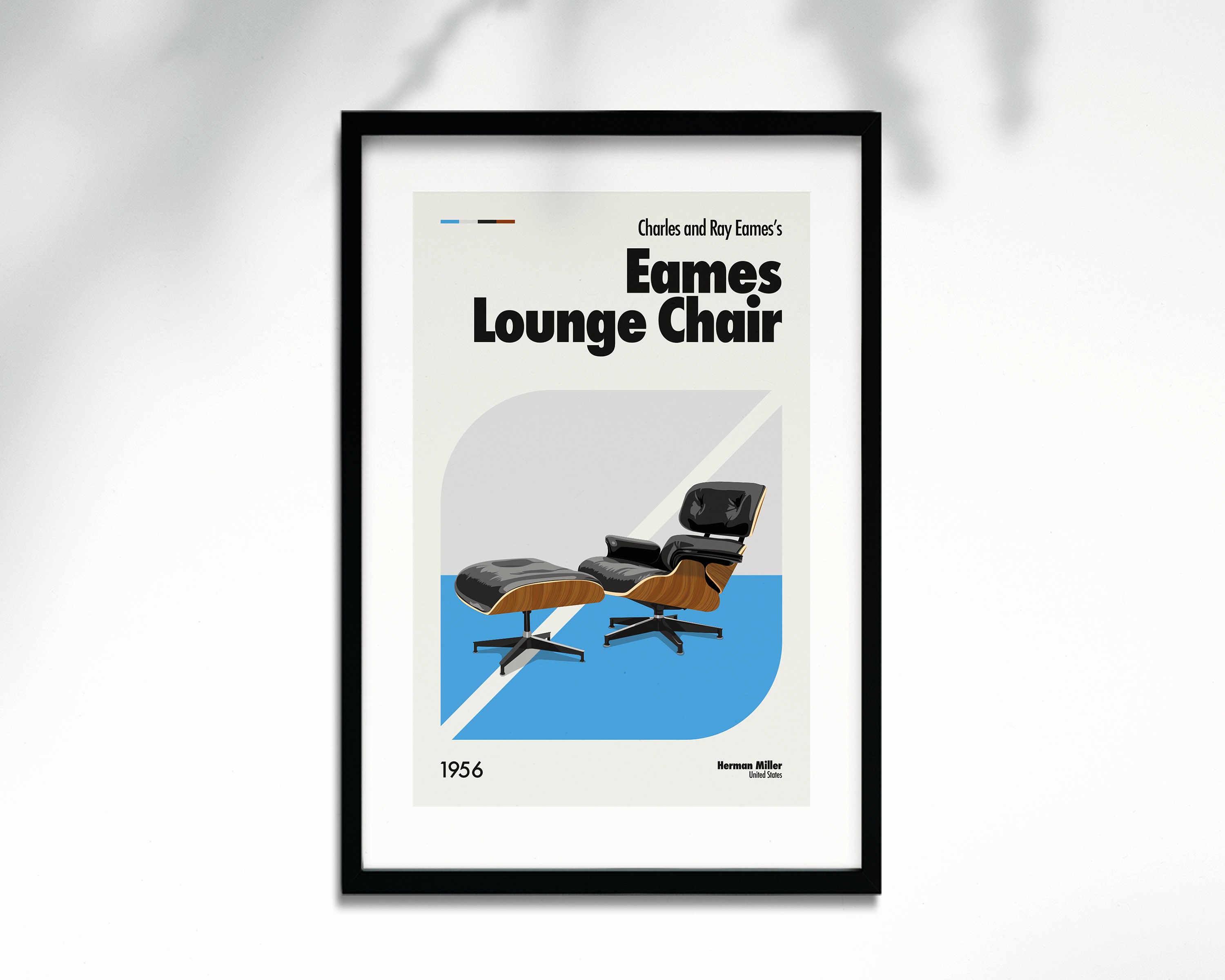 Charles Eames Poster 1967 Mid-Century Modern Wall Art -  Portugal