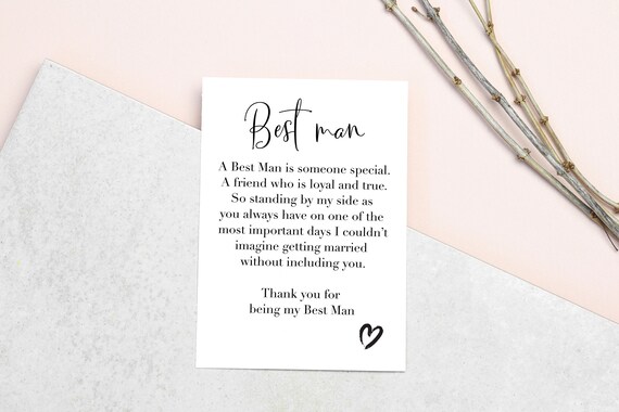 This Was All HER IDEA GROOMSMAN Card Funny Wedding Party Card Will ...
