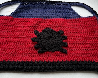 spider-man cat vest crochet pattern