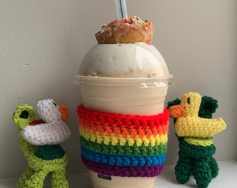 pride coffee cup sleeve