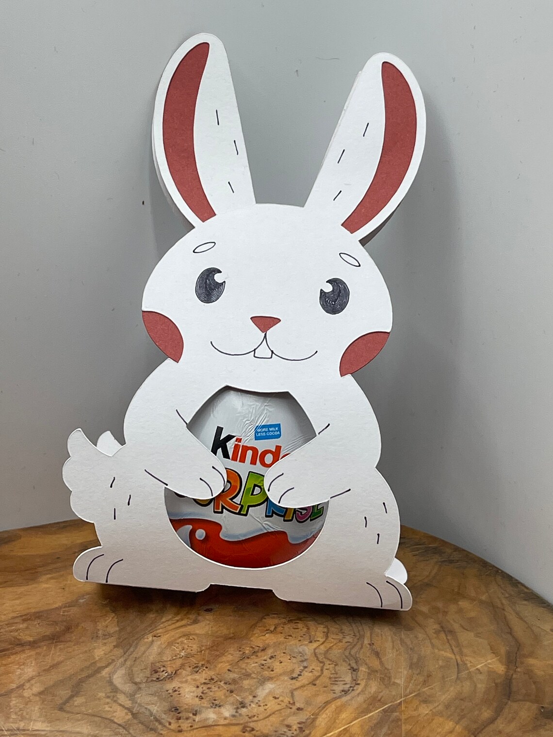 Easter Bunny Kinder Egg Holder / Easter Bunny Cream Egg Holder / Easter