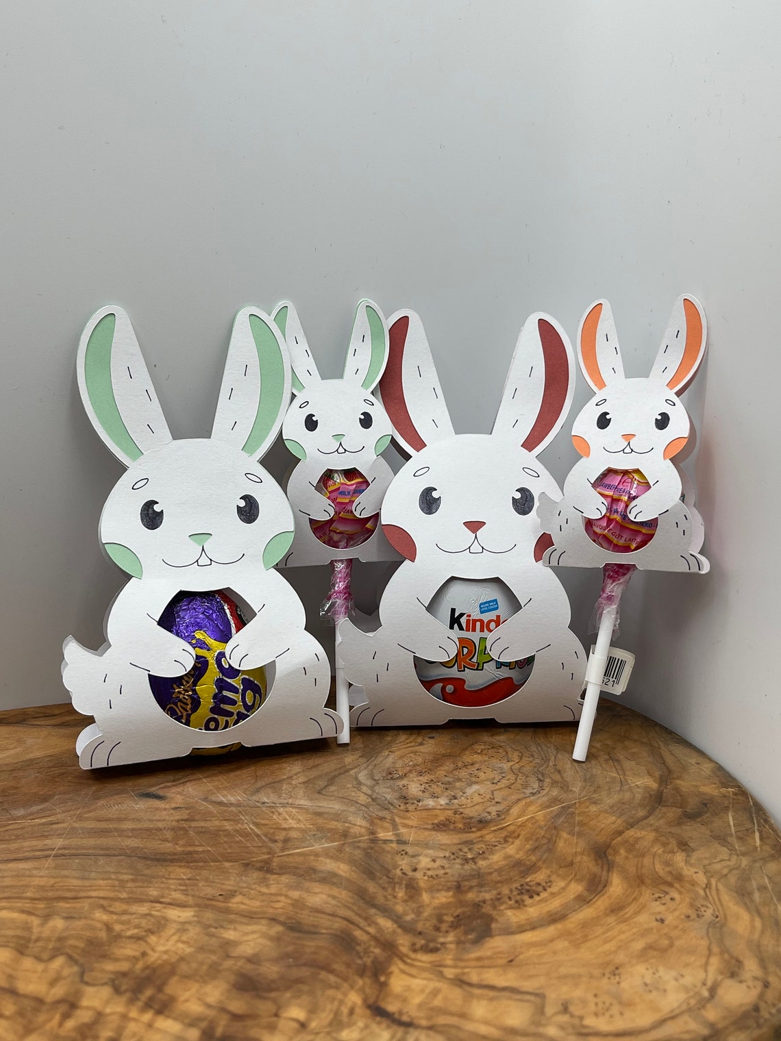 Easter Bunny Kinder Egg Holder / Easter Bunny Cream Egg Holder / Easter