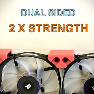 120mm 140mm Dual-Sided Fan Connector Joiner Bracket GPU Veddha Mining Rig Fan Clips