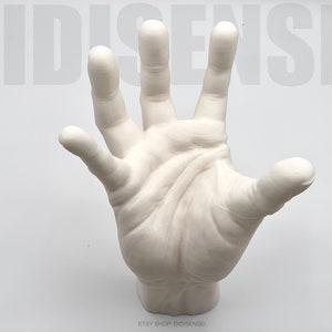 Thing Hand Optional With or Without Scar Real Hand Size Custom Colors Paintable 3D Printed image 8