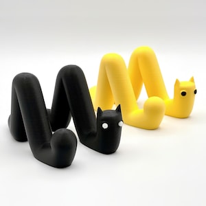 Cute Cat Snake Style Universal Phone/Tablet Stand - iPhone Stand - iPad Stand - 3D Printed