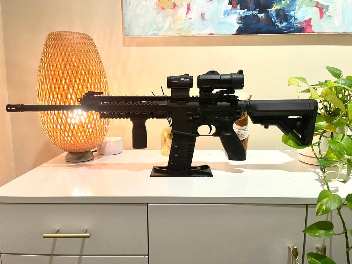 M4/AR15 Display Stand AR15 Desktop Stand 5.56/.223 NOT Etsy
