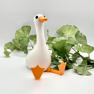 Super süße sitzende Ente - die Ente sitzt, wo immer sie will - 3D gedruckt