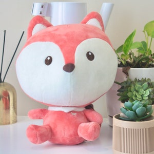 Cute Fox Plushie - Kawaii Fox Plushy - Cuddly Stuffed Animal for All Ages