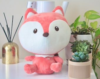 Lindo zorro de peluche - Zorro de peluche kawaii - Animal de peluche tierno para todas las edades