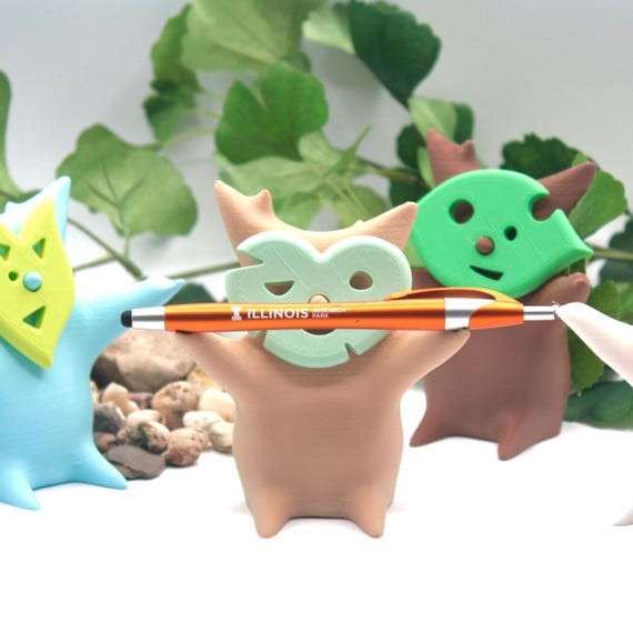 Korok Pencil Holder - Korok Statue - Custom Colors - 3D Printed