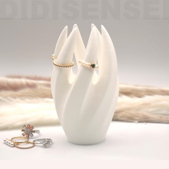Vriden Ring Holder - Minimalist Ring Display Stand - Custom Colors - 3D Printed