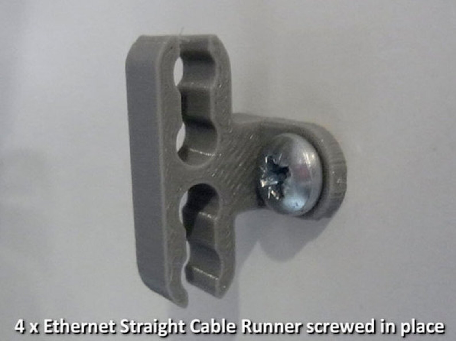 Cable Runer Ethernet Cable Runner / Network Cable Organizer / Cat5 Bundler / Cat6 ...