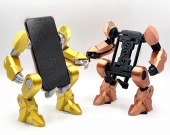 Exoskeleton Armor Universal Phone Stand - Custom Colors - 3D Printed