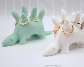 Stegosaurus Ring Holder - Unique Ring Holder for Ring Display - Custom Colors - 3D Printed