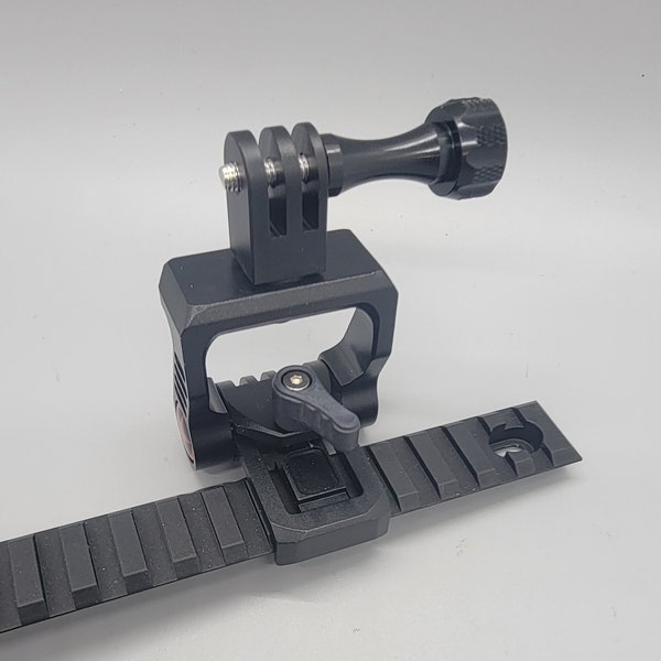 Gopro Style Camera Flex-Mount for Picatinny Rail Dash