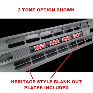 Classic Style Grille Letter Set for 2021+ bronco