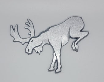 Bucking Moose Emblem - Replaces Bronco