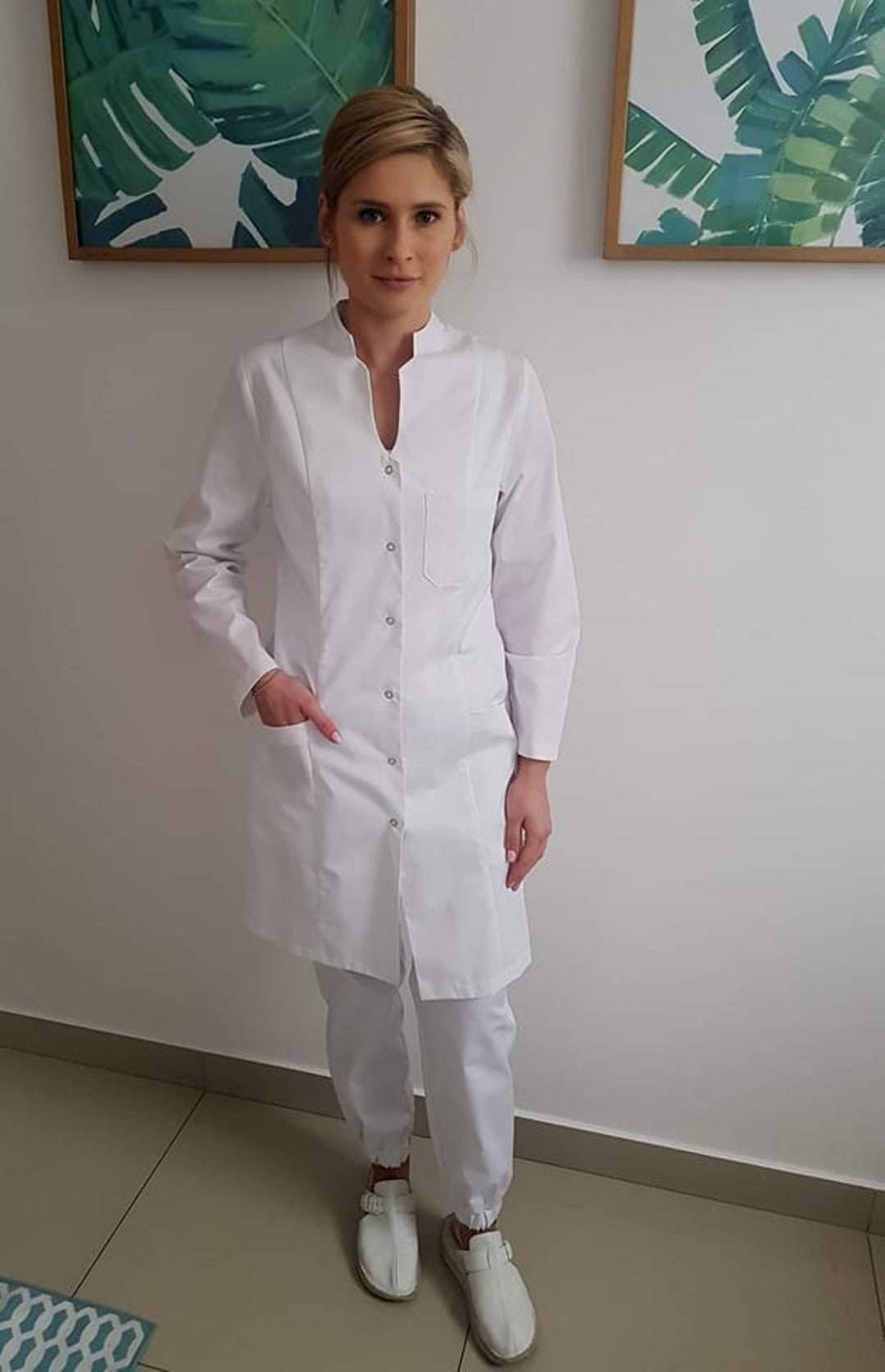 Scrubs/medical Apron/ Medical Clothes/nursery Apron/doctors Etsy