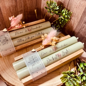 Muttertag Geschenk | für die beste Oma | Geburtstag | Kerzentattoos | Geschenkset Mama & Oma  | Kerzen statt Blumen