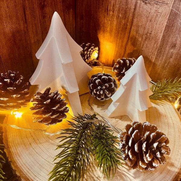 Silikonform Tannenbaum groß & klein | Weihnachten | Advent