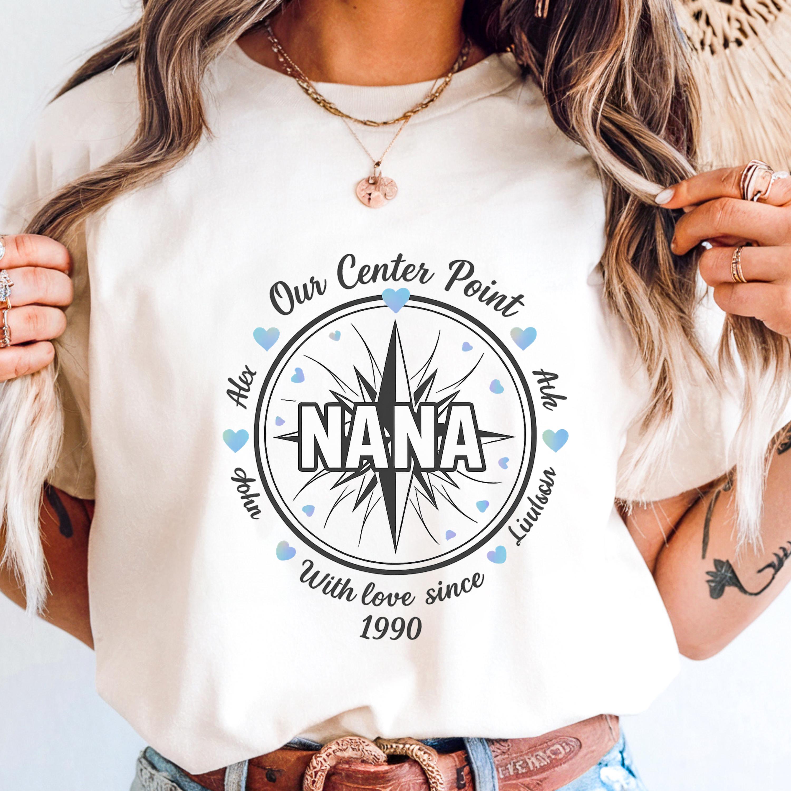 Personalized Grandma Christmas Shirt – Grandkids Names Holiday Tee
