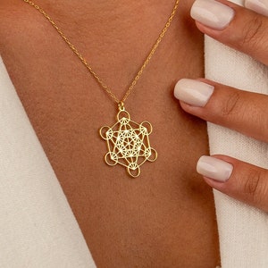 Metatron Cube Necklace