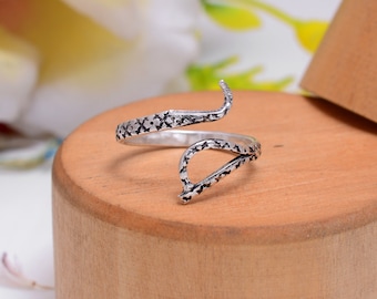 Sterling Silver Octopus With Rhodium Overlay Ring - Etsy