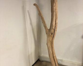 Lampadaire en hêtre naturel pour éclairage d'ambiance/rétroéclairage