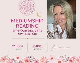 PSYCHIC Mediumship EMAIL Reading Report - 2500 words - In Depth Reading
