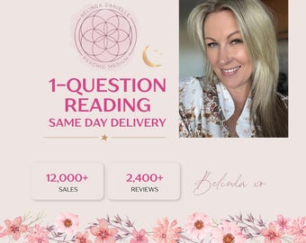Psychic Reading - SAME DAY Specific QUESTION - Problem Solving Reading