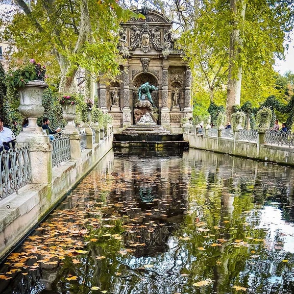 PARIS PHOTOGRAPHY:Print, Medici Fountain in Autumn