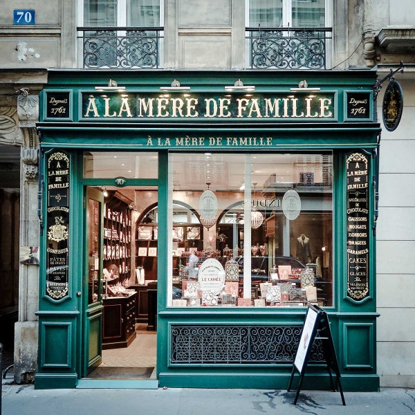 PARIS PHOTOGRAPHY: Print, Á La Mére de Famille, Rue Bonaparte