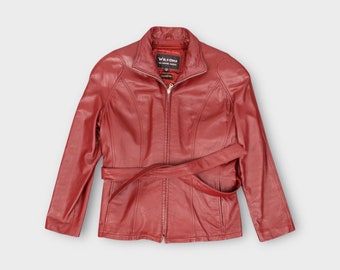 Vintage 90s Outdoor Exchange Suede Leather Bomber Jacket Sweater  