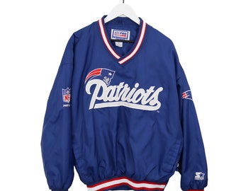 New England Patriots Vintage Pro Line Starter Pullover Jacket