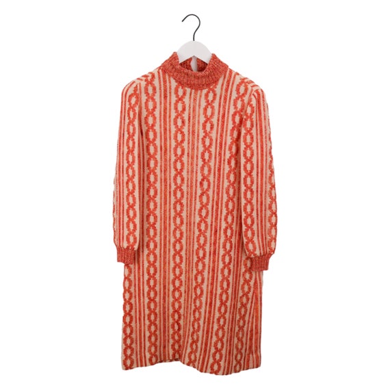 1960’s Mid Century Vintage Sweater Dress Women’s … - image 1