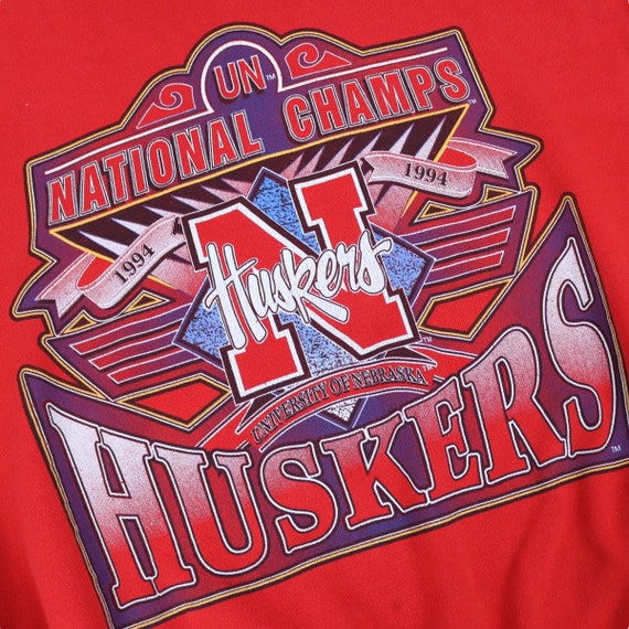 Nebraska Cornhuskers Vintage 90s Championship Swe… - image 2