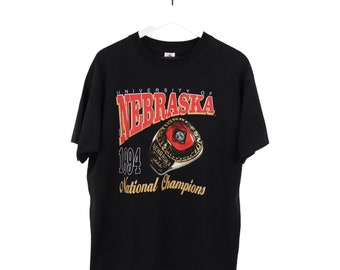 Nebraska Cornhuskers Vintage 90’s National Championship T-Shirt