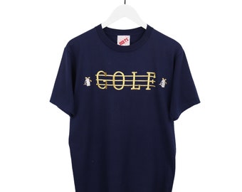 Vintage 90’s Embroidered Golf T-Shirt