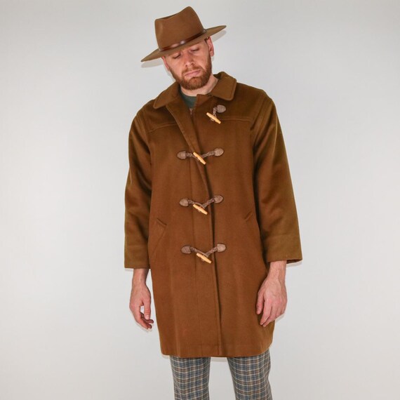 Vintage LL Bean Wool Trench Coat - Etsy
