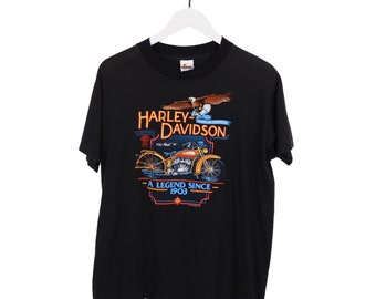 Harley Davidson Motorcycles Vintage 80’s Biker T-Shirt Adult Large