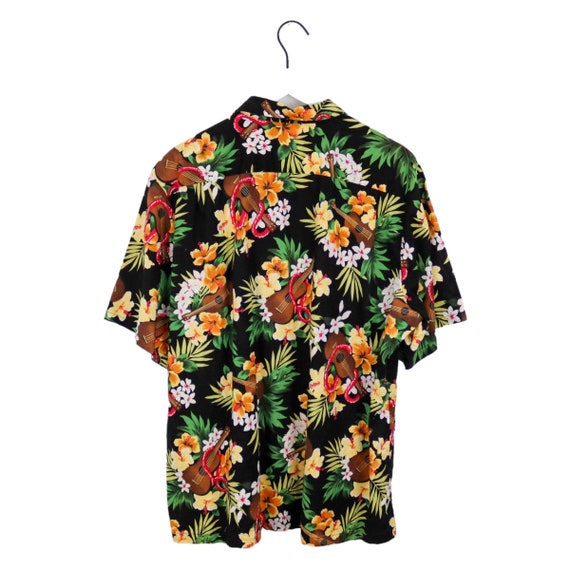 80’s Vintage Hawaiian Shirt Pride Of Hawaiian Uku… - image 2