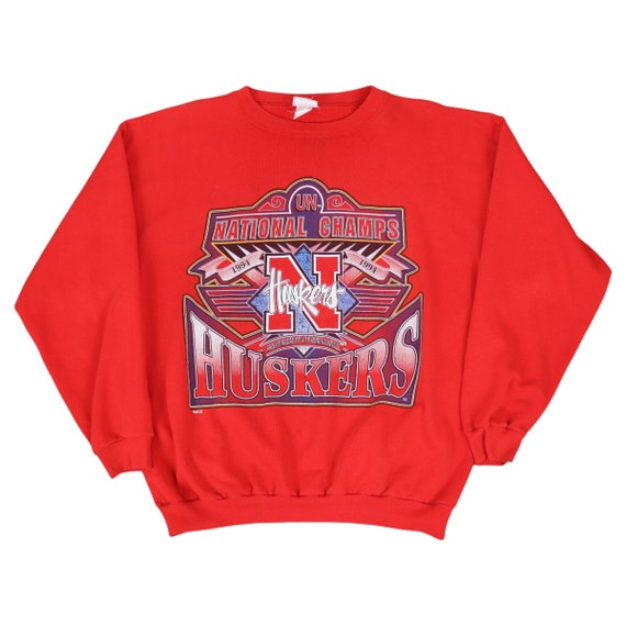 Nebraska Cornhuskers Vintage 90s Championship Swe… - image 1